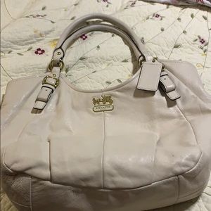 Excellent condition Coach cream color hobo purse